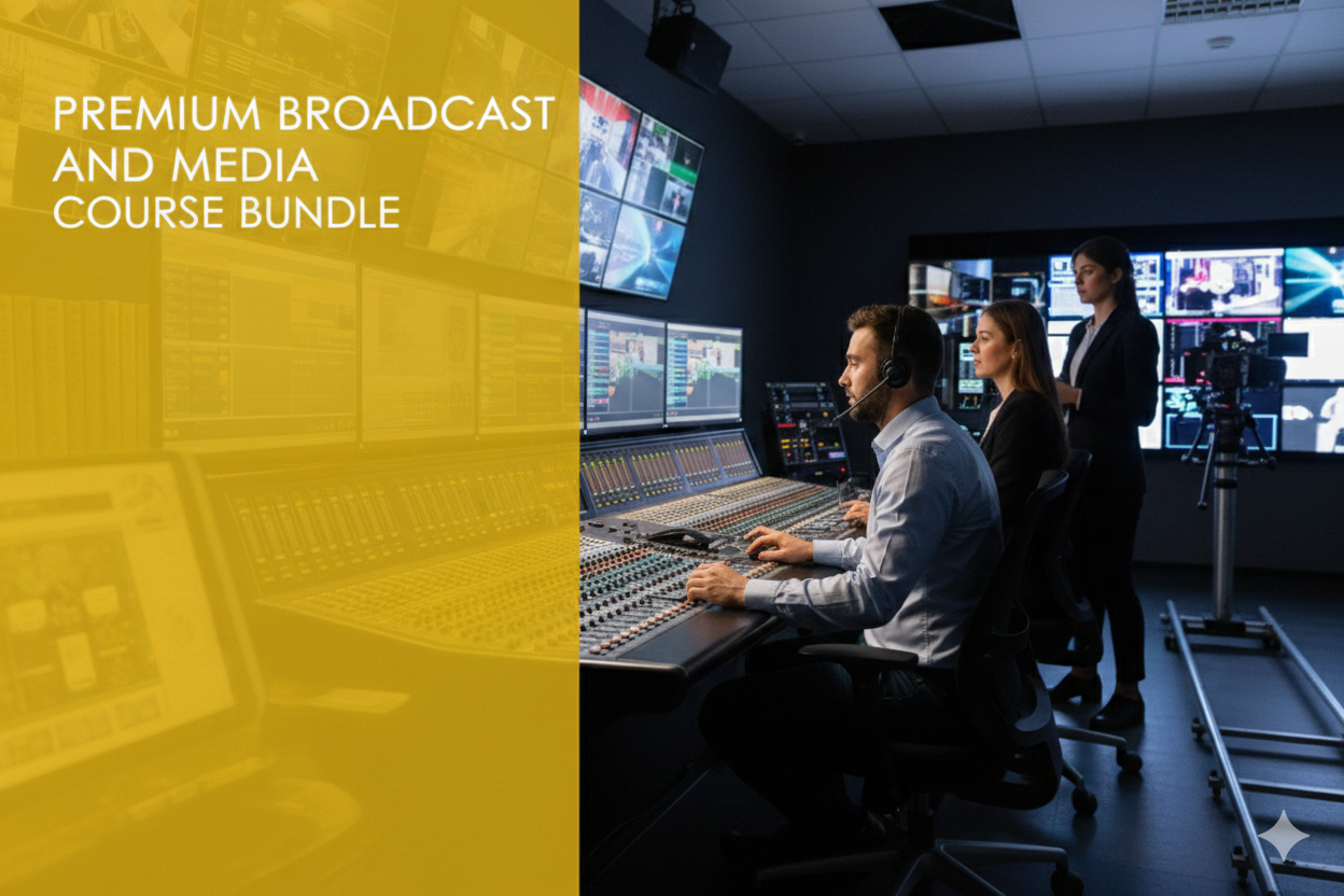 Premium Broadcast and Media Course Bundle